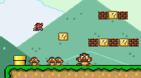 Captura de pantalla - Mario Bros Super Flash