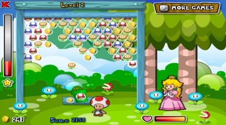 Captura de pantalla - Mario: Burbujas de fruta 2