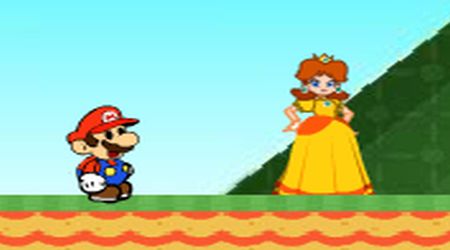 Captura de pantalla - Mario conoce a Peach