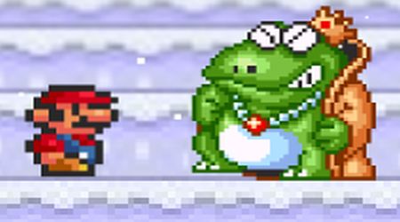 Captura de pantalla - Mario en la nieve