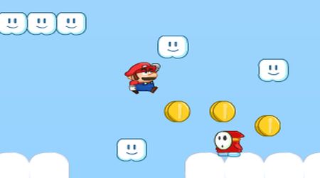 Captura de pantalla - Super Mario en el cielo