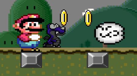 Captura de pantalla - Super Mario Flash: versión Halloween